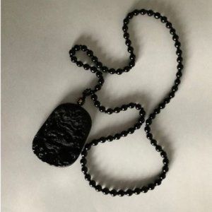 Black Dragon Necklace
